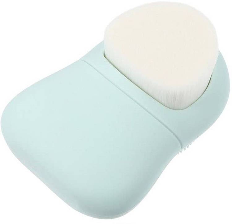 FOK 1 Pc Silicone Facial Cleansing Brush Face Exfoliator Massager Beauty Tool Price in India