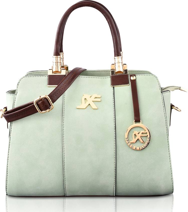 SXF-SG001 Women Green Hand-held Bag Price in India