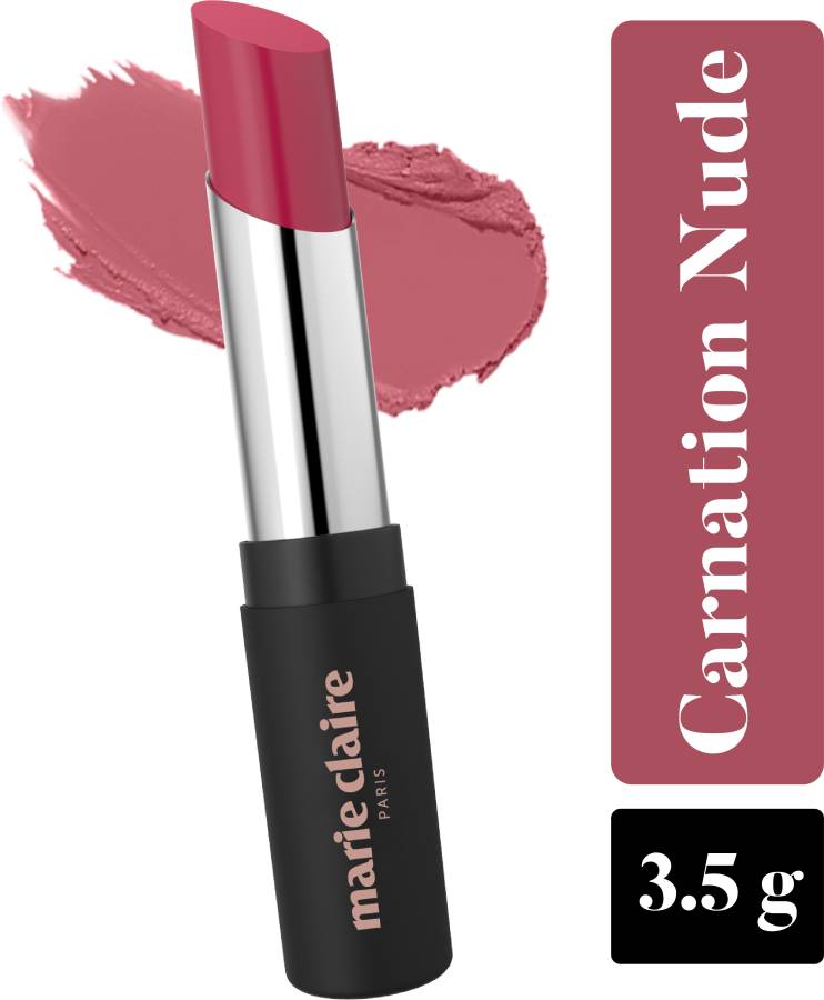 Marie Claire Paris Creamy Matte Lipstick with Shea butter & Jojoba Oil Price in India