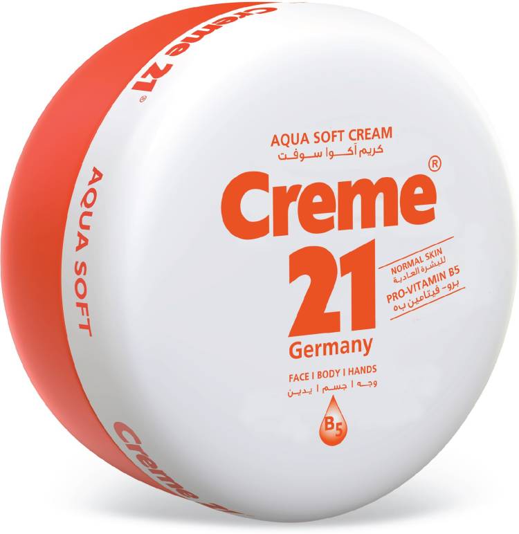 Creme 21 Aqua Soft All Season Light Moisturizing Cream ,Enriched with Vitamin B5 & E Price in India