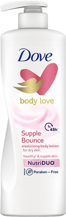 DOVE Body Love Supple Bounce Body Lotion for Dry Skin Paraben Free Price in India