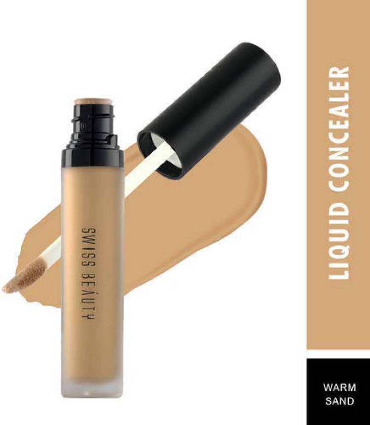 SWISS BEAUTY LIQUID CONCEALER WARM SAND 01 Concealer Price in India