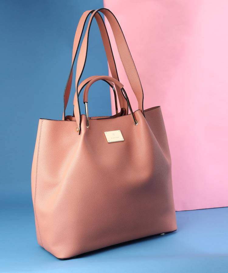 Women Pink Shoulder Bag - Extra Spacious Price in India