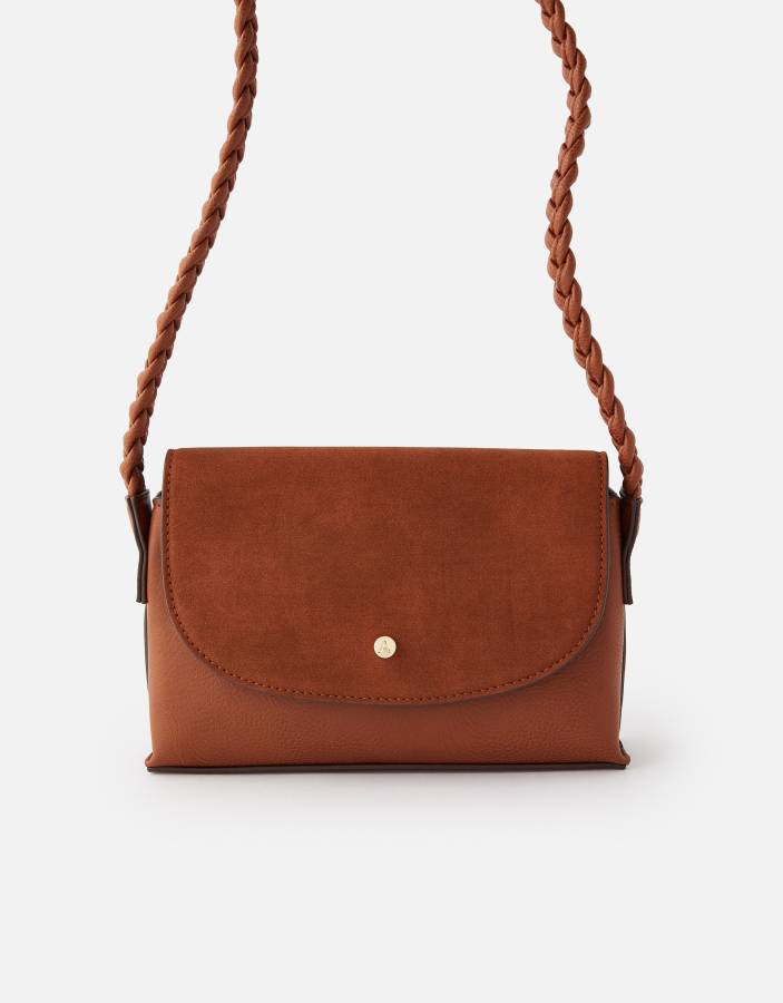 Women Tan Shoulder Bag Price in India