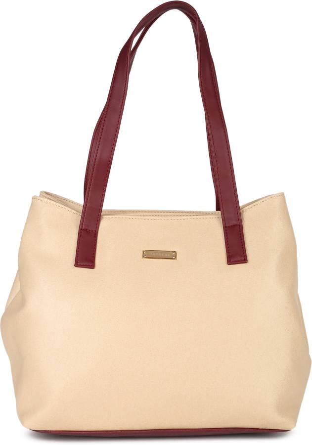 Women Beige Shoulder Bag - Regular Size Price in India