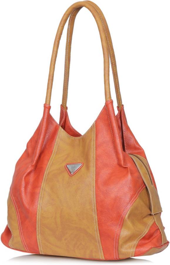 Women Red, Beige Shoulder Bag - Mini Price in India