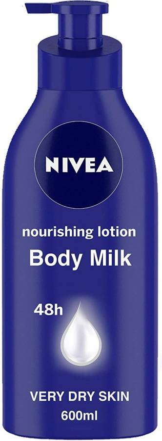NIVEA Nourishing Lotion Body Milk 400ml With Deep Moisture Serum Price in India