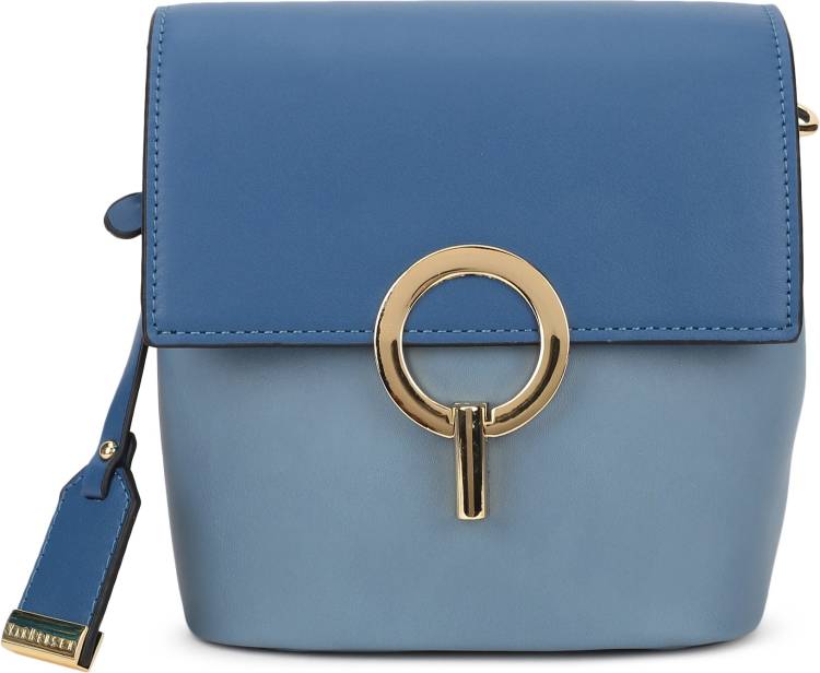 Blue Women Sling Bag - Mini Price in India