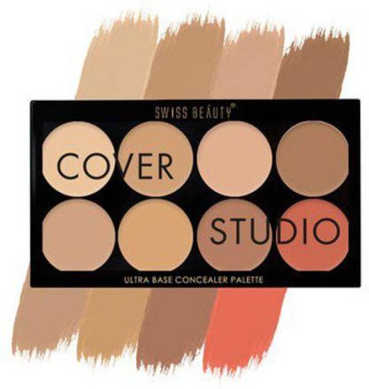 SWISS BEAUTY Cover Studio Ultra Base Concealer Palette - 02 Concealer Price in India