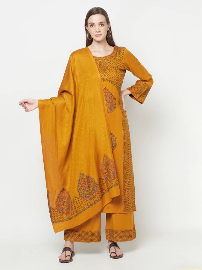 Acro Wool Woven Salwar Suit Material Price in India