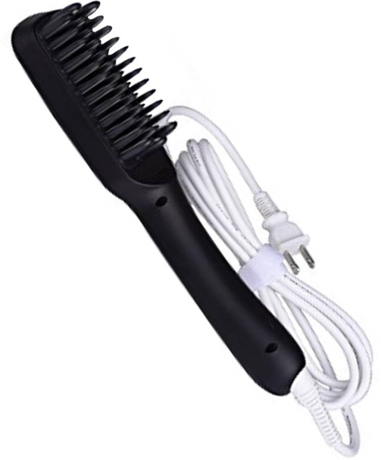 JPRO Hair Straightening Brush with Ceramic Protection 5 Heat Setting 302°F-446°F Hair Straightener Brush Price in India