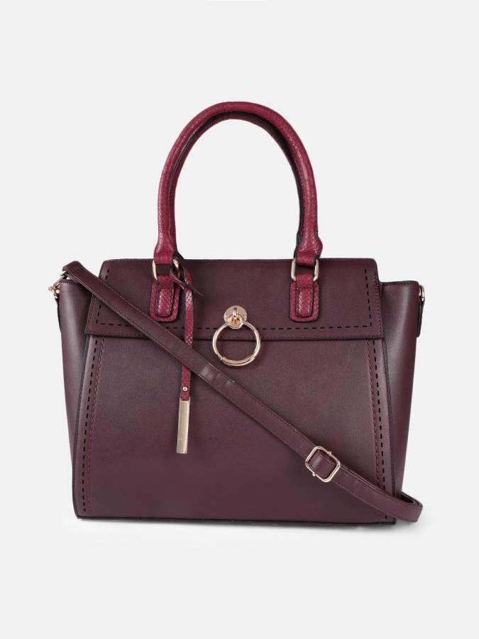 Women Brown Hand-held Bag - Extra Spacious Price in India