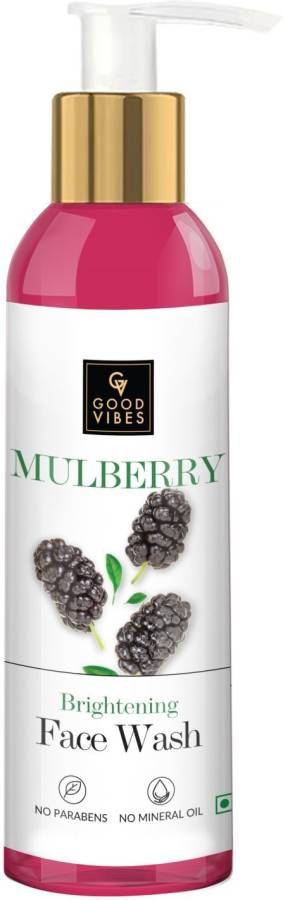 GOOD VIBES Lightening  - Mulberry Face Wash Price in India