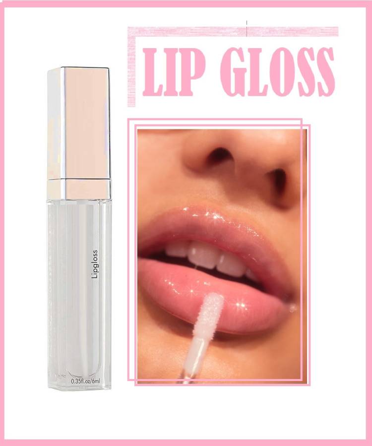 ADJD Lipgloss Moisturize Lip Oil Glossy Jelly Lip Glaze Mirror Water Lip Gloss Price in India