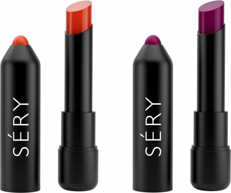 SERY POUT 'N' SHINE LIP TINT - BUY ONE GET ONE COMBO Berry Price in India