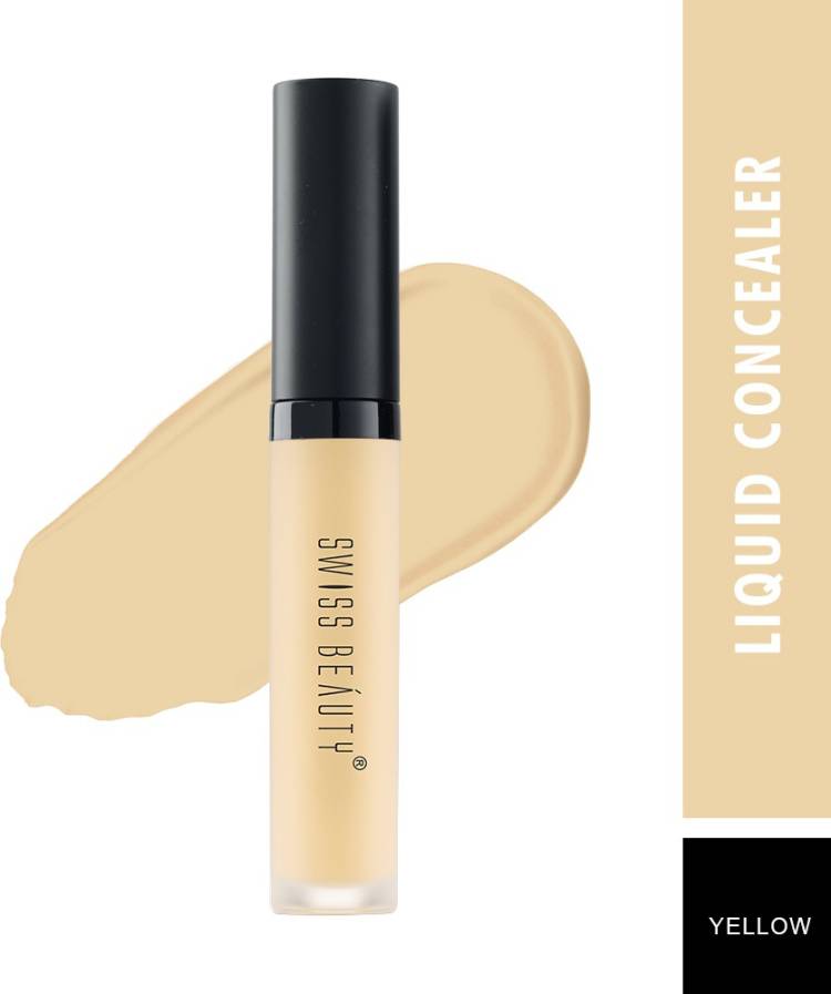 SWISS BEAUTY LIQUID CONCEALER SB-1505 07-Yellow  Concealer Price in India