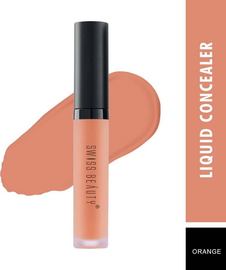 SWISS BEAUTY LIQUID CONCEALER SB-1505 09-Orange  Concealer Price in India