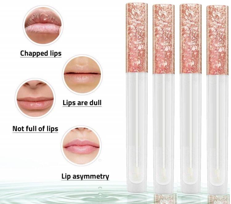ADJD Glossy Finish transparent liquid lip gloss pack of 4 Price in India