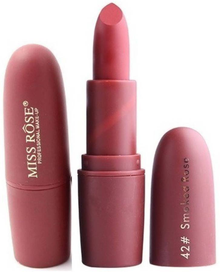 MISS ROSE Professional Make-up Rose (42) Matte Lipstick Waterproof Price in India