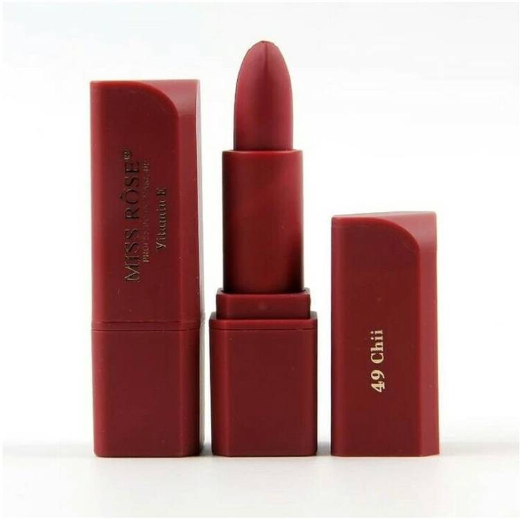 MISS ROSE Professional Make-up MISSROSE NEW MATTE LIPSTICK WITH VITAMIN E Price in India
