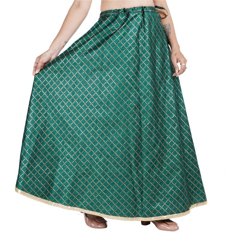 Checkered Stitched Lehenga Skirt Price in India