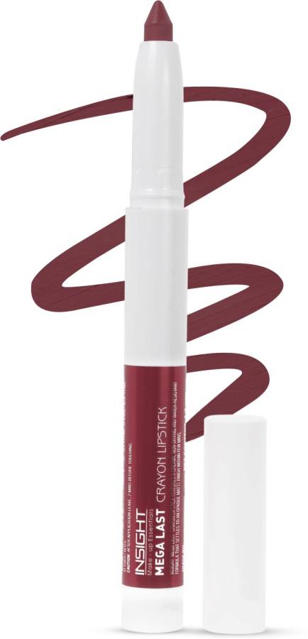 Insight Mega Last Smudge Proof Crayon Lipstick (10) Price in India