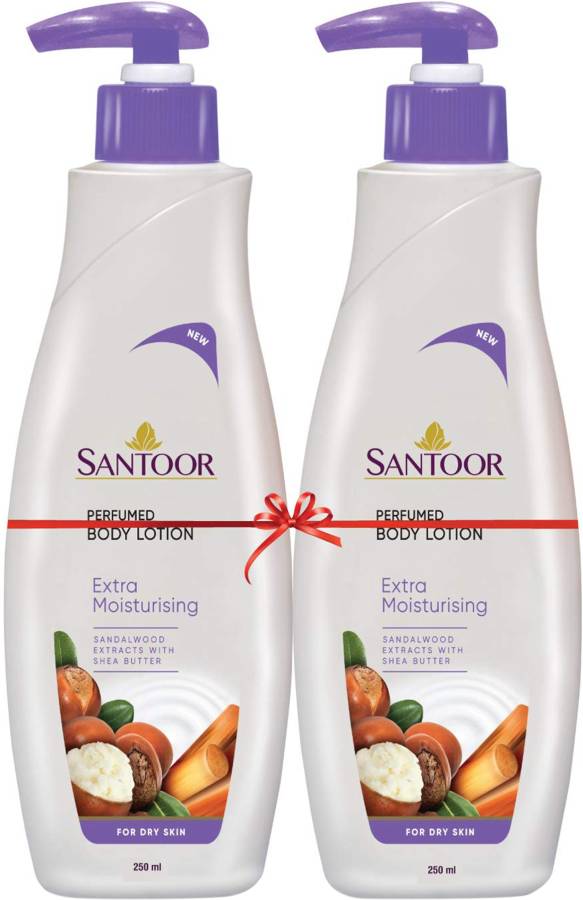 SANTOOR Extra Moisturising Body Lotion Price in India