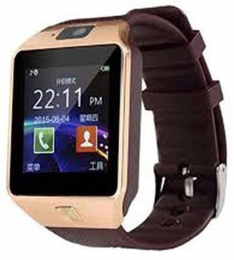 NKKL Touchscreen 258 Android Smartwatch Sim And Memory Card Supported Value Of Money Smartwatch Price in India