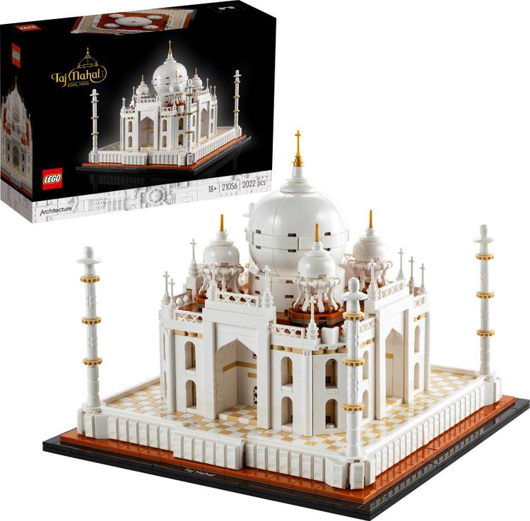 LEGO Architecture Landmarks Collection Taj Mahal 21056 Building Kit (2,022 Pieces)