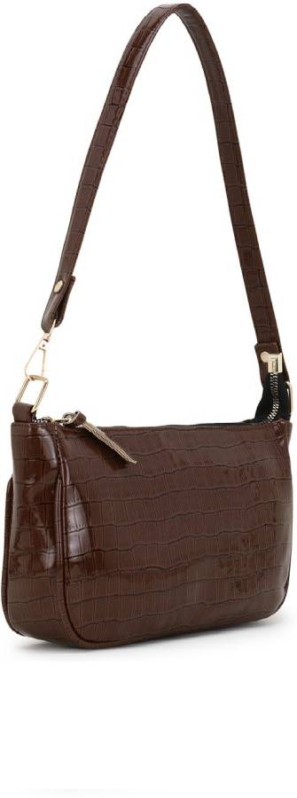 Women Brown Shoulder Bag - Mini Price in India