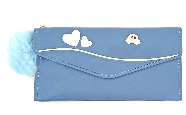 Casual, Party, Formal Blue  Clutch  - Regular Size Price in India