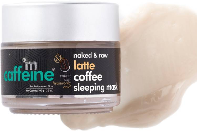 mCaffeine Hydrating Latte Coffee Sleeping Face Pack Mask | Hyaluronic Acid & Niacinamide Price in India