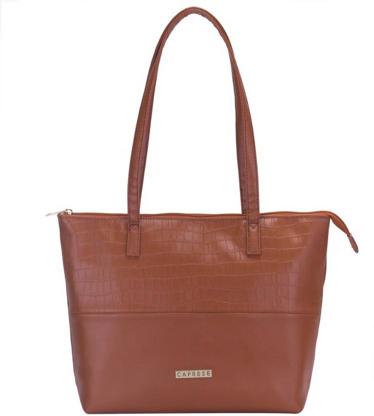 Women Brown Tote - Extra Spacious Price in India