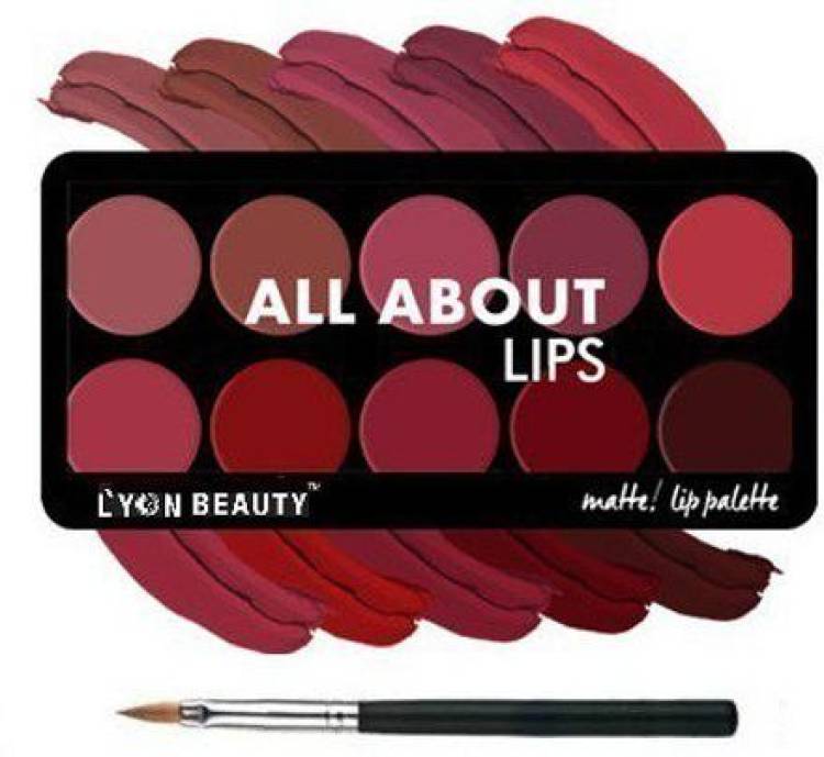Lyon Beauty USA Matte Lip Palette - 01 Price in India