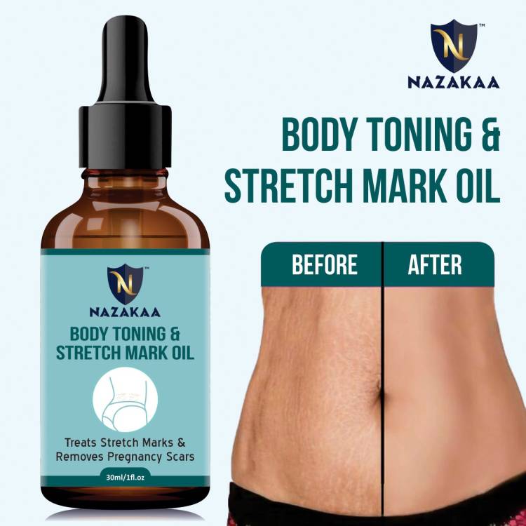 NAZAKAA Premium Stretch Marks Scar removal oil cream during after pregnancy delivery Women Price in India