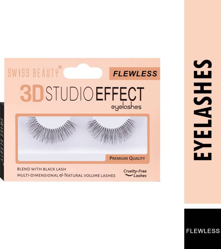 SWISS BEAUTY Natural 3D Volume Eyelashes | Cruelty-free Price in India