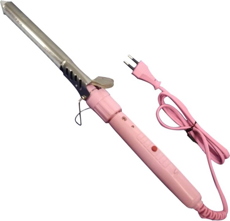 V & G Salon Women Iron Rod Brush Styler Hair Care Curler Curl Curling Straightener with Power Adjustment Dial and Power Indicator with Safe Heat Protection & Length Cord Very Easy to Use Electric Hair Curler Price in India