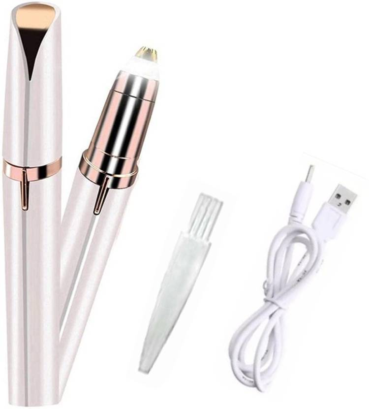 flawless brows Finishing Touch Brows Eyebrow Hair Trimmer Professional Painless Built-in Light Gentle on Any type Skin (Rechargeable) Cordless Epilator Price in India