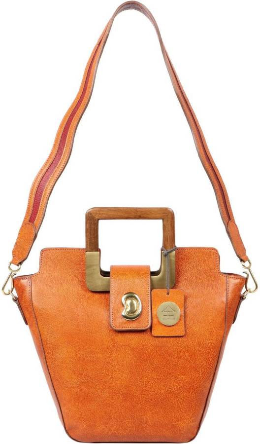 Women Orange Shoulder Bag - Mini Price in India