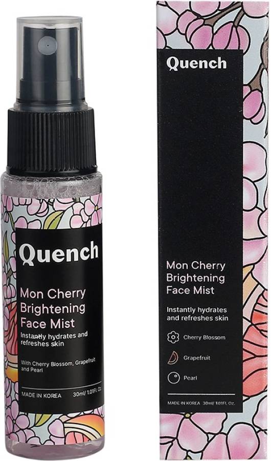 Quench Botanics Mon Cherry Brightening Face Mist Men & Women Price in India