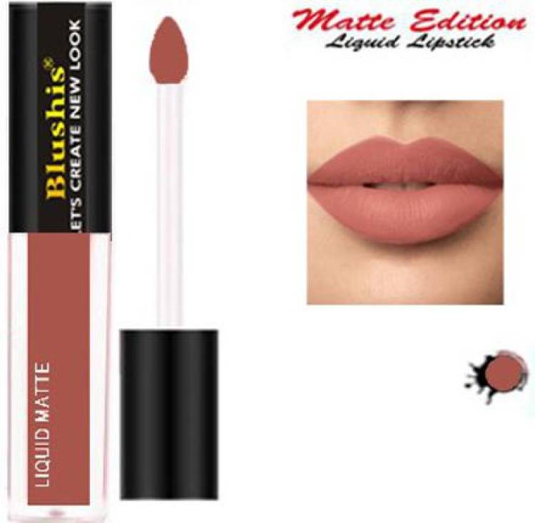 BLUSHIS High Defination Smudge proof Waterproof Long lasting Liquid matte Lipstick Non Transfer Matte Melt Mini Liquid Lip Colour Price in India