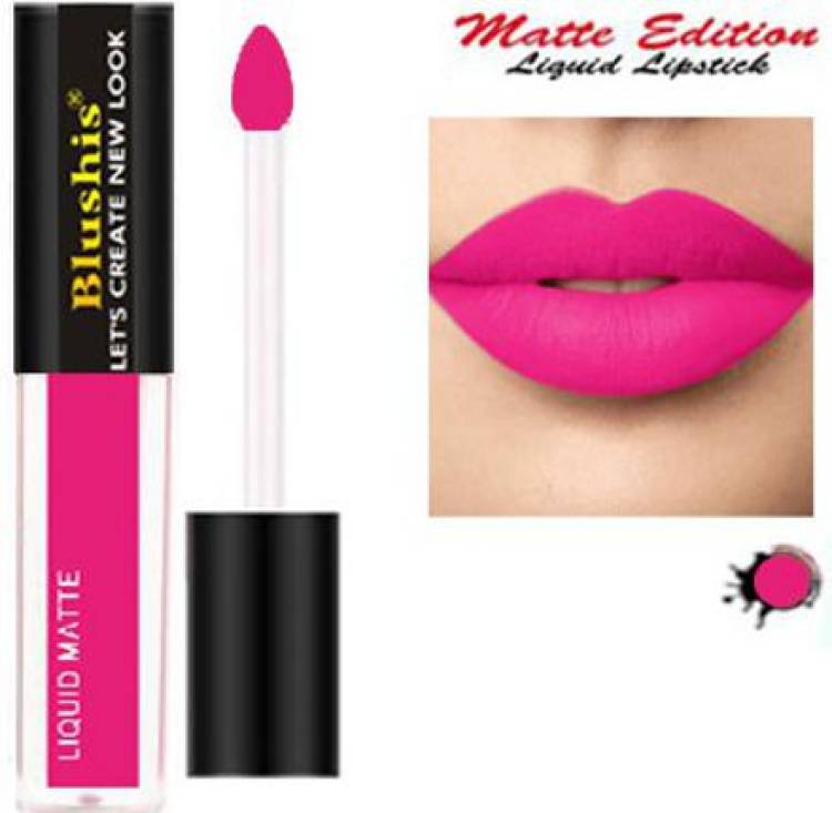 BLUSHIS High Defination Smudge proof Waterproof Long lasting Liquid matte Lipstick Non Transfer Matte Melt Mini Liquid Lip Colour Price in India