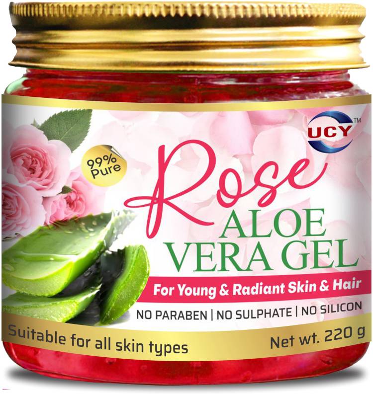 UCY Rose Aloevera Face and Body Massage Gel Price in India