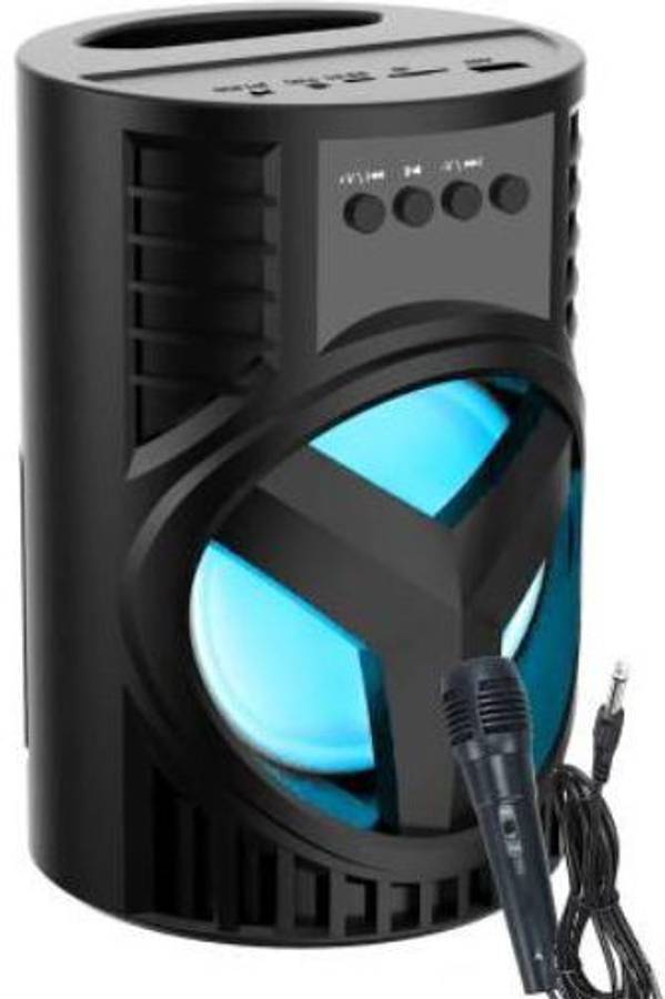 GUGGU OZL_435K_LZ 4103||WS-03|| Karaoke Speaker With Mic Super Bass Bluetooth Wireless Portable compatiable With all smart phones || Karaoke Bluetooth speaker with SD card and USB slot Wireless Bluetooth Multimedia Speaker || Wireless Speaker Ultra Loud 