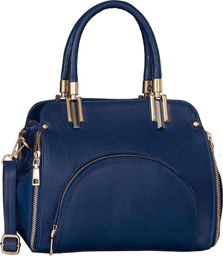 Blue Women Hand-held Bag - Regular Size Price in India