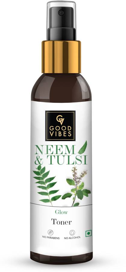 GOOD VIBES Tulsi and Neem Glow Toner for Women Women Price in India
