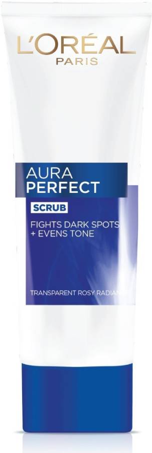 L'Oréal Paris Aura Perfect Face Scrub|Fights Dulness + Evens Tone|Unclogs Pores, Removes Dead Skin For Radiant Skin,100ml Scrub Price in India