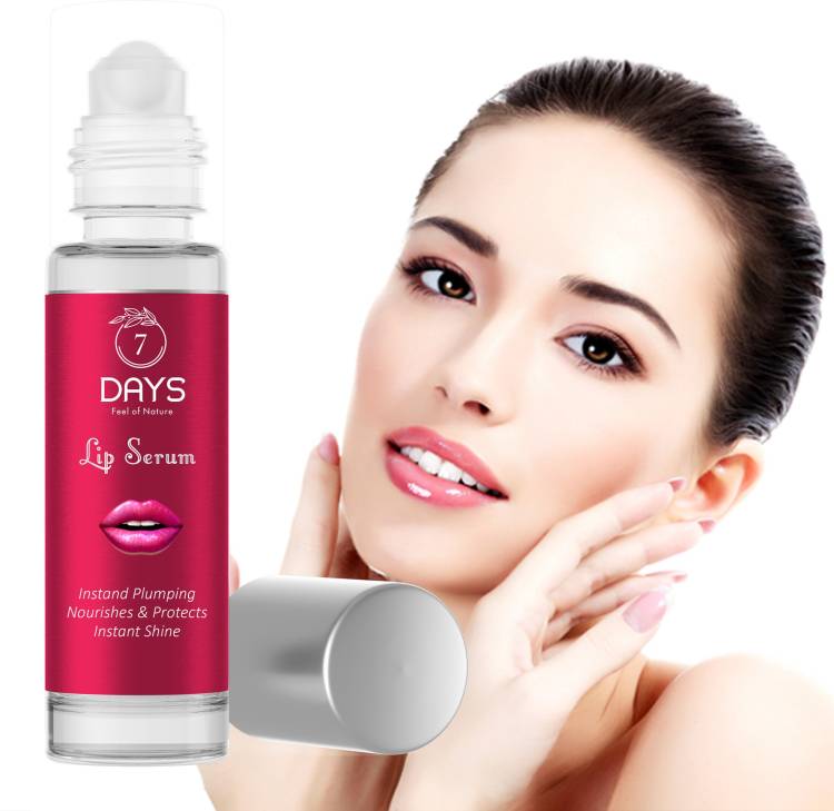 7 Days Organic Shine Lip Gloss - It's Bloody Red Glass Lipgloss - Reflective Kisses Price in India