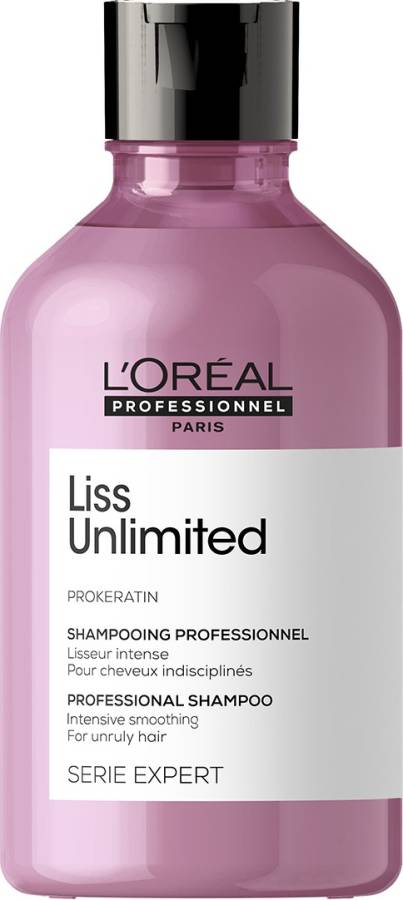 L'Oréal Professionnel Liss Unlimited Shampoo with Pro-Keratin and Kukui Nut Oil for Rebellious Frizzy Hair, Serie Expert Price in India