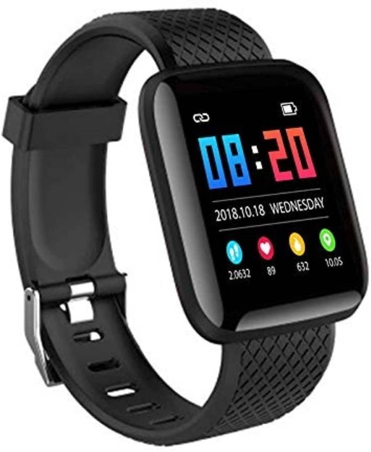 DARKFIT ID116 Plus Smart Bracelet Sleep Tracker Fitness Heart Rate BP Monitor Smartwatch Price in India